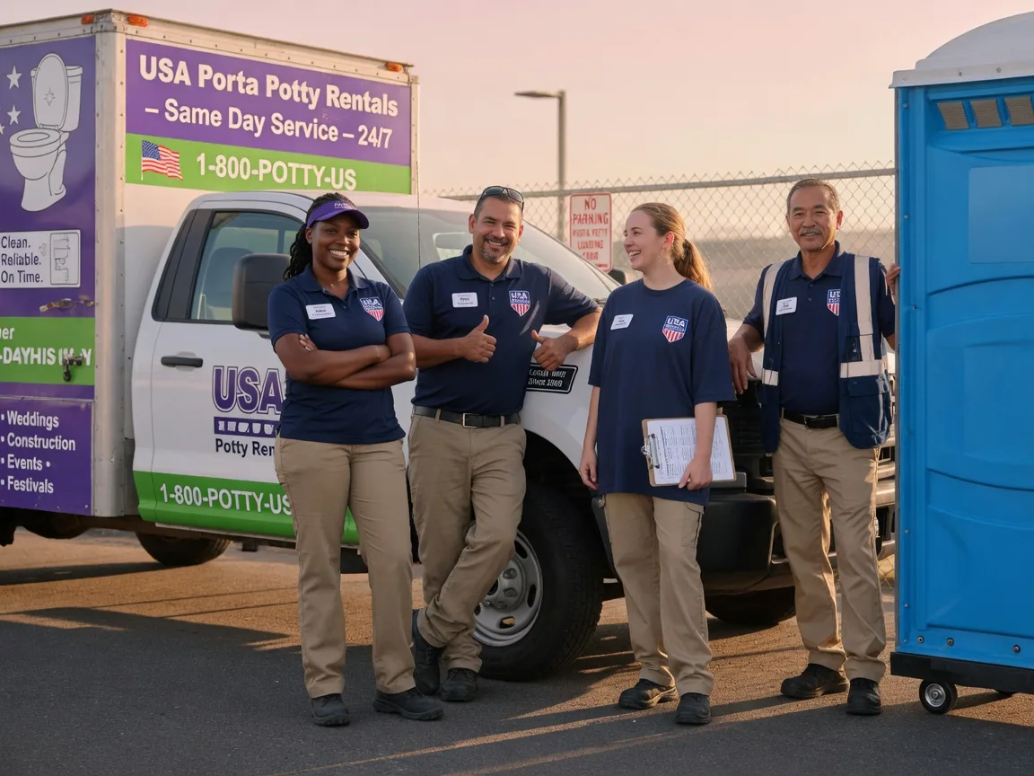 Porta Potty Rental company in Pleasantville, PA